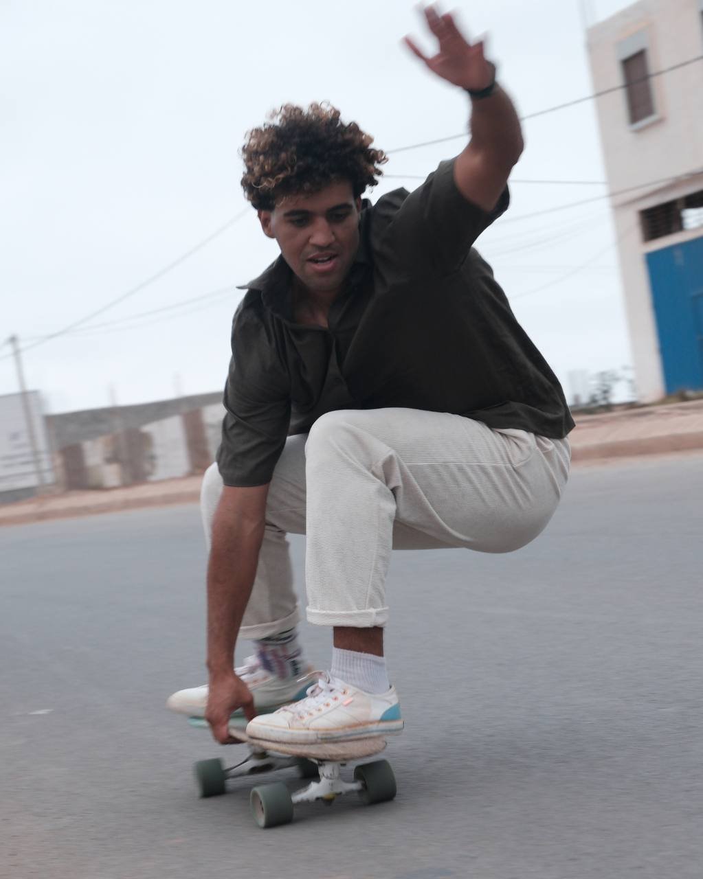 Surf skating